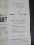 Trains Magazine 1951 October Trains & Travel Kettle Valley Line Epson Salts CA