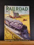 Railroad Magazine 1947 May Mattagami RR C&O NP locos NO BACK COVER
