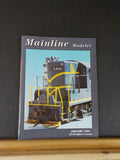 Mainline Modeler 1994 January BN 3 unit FW&D Yard office acid non pressure cars