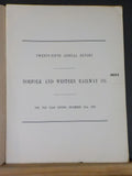 Norfolk and Western Railway Annual Report 25th for the year end December 31 1920