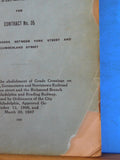 Philadelphia and Reading Railway Proposal Specification and Contract #35 1908