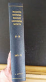 NRHS Bulletin Bound Vol 37-38 1972-73   12 issues National Railway Historical So