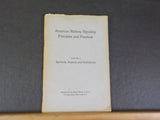 American Railway Signaling Principles and Practices Symbols Aspects Ind ChapII