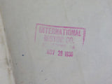 Diagram International Motor Co. Wiring Diagram 1934 Folded