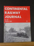 Continental Railway Journal #95 Autumn 1993 DR 750mm Gauge Diesels