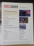 Trains Magazine 2005 December Rails to the Artic Hudson Bay Ry Carferries Lake M