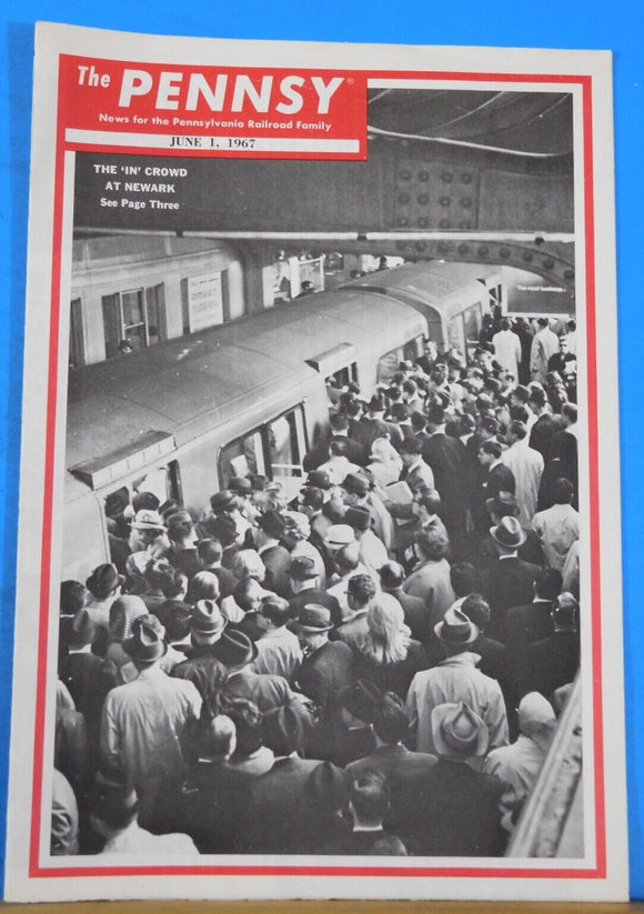 Pennsy Employee Magazine, The 1967 June 1 Network gets a new crowd