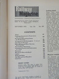 Railway Magazine 1970 September Portuguese Metre-Gauge Steam Inter-City at 125 m