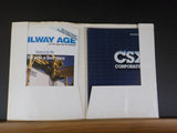 CSX Corporation Annual Report 1984 + Map reprint in FOLDER