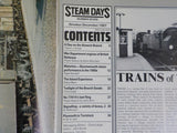 Steam Days #7 1987 October-December MISSING part of the back cover