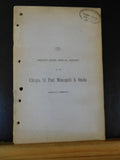 Chicago St. Paul Minneapolis & Omaha Annual Report 1907 26th annual report  MAP