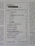 Railway Modeller 1962 February 1962 V13 #136 Plan a timetable for your laout