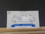 Liberty Master Mechanic Ford Model A roadster 1/25th scale Locking bank OB