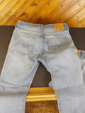 Levi's 501 Men's distressed jeans Button Fly 31 X 34  TWO PAIR well worn