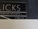 Wheel Clicks 1973 October Pacific Railroad Society Last Days of the San Diego St