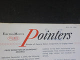 EMD Pointers 1960-196 Lot of 6 Merry Christmas Price reductions Representatives