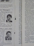 Amtrak News 1980 February Passenger Service Managers Named