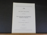 Cleveland and Pittsburg Railroad Company Annual Report 1938 91st  Financials equ