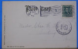 Postcard Cornwall and Lebanon Railroad Depot Postmarked 1907
