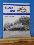 Block Line NRHS 1987 Nov K Cars Harpers Ferry Ghost M&E