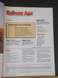 Railway Age 1990 December Outlook 1991 Rail finance Traffic choked Seattle studi
