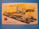 Postcard Gulf Exhibit at the World’s Fair, A Century of Progress