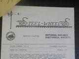 Steel Wheels Boston Chapter 1975  Lot of 5 NRHS The Whistle from the D&RGW Green