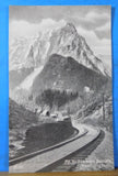 Postcard Mt. Index near Everett Washington Showing railroad tracks Card #2129