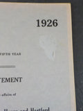 New York New Haven and Hartford Railroad Company Annual Report 1926 Dec 31