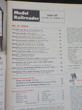 Model Railroader Magazine 1975 October Track plan Weathering with a brush Build