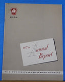 PRR Annual Report 1953 Pennsylvania Railroad Soft Cover 36 pages