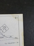 Santa Fe Car Location Identity Control Texas Division 1989