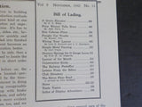Model Railroader Magazine 1942 November Grain elevator Erie caboose plans Frt ca