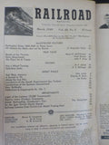 Railroad Magazine 1949 March Burlington Route B&M  Experimental gas turbine loc