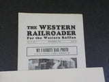 Western Railroader #55 November 1942 V6#1 Arcata & Mad River Railroad