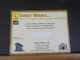 Sunset Models 2003 Fall 3rd Rail Standard Features PRR SP B&O UP