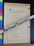 List of Principal Railroads in the United States with Home Address of Each 1954