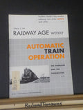 Railway Age 1961 October 2 Automatic train operation Problems Possibilities SP C