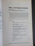 Rail International 1979 #5 May Stability of Locomotives and cars in motion