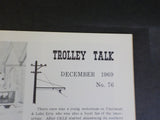 Trolley Talk #76 1969 December Philadelphia & Westchester milk & freight car ser