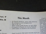 Extra 2200 South 1968 December Stapled 20 small rosters IC Summary