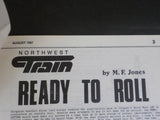 Upper Canada Railway Society Newsletter #454 August 1987 Northwest Train Ready t