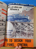Railroad Model Craftsman Magazine Bound Volume 29 June 1960 - May 1961 RMC Stain