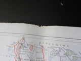 Map Connecticut Transportation REvised Edition 1941 Folded