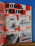 Model Trains Bound Volume 9 1956-57 Green