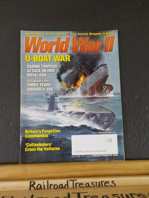 World War II 2005 January February Magazine U-boat war  Cottonbalers