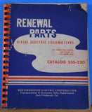 Diesel Electric Locomotives Renewal Parts Catalog 235-230