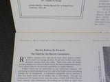 Baldwin Westinghouse Electric Locomotives 1912 ERHS #23 sc stapled