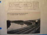 Postcard Reading Railroad   Pottstown PA Station / Near Douglassville PA (2)