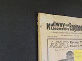 Railway and Locomotive Engineering 1907 January Bogie Well Wagon Zambesi River B